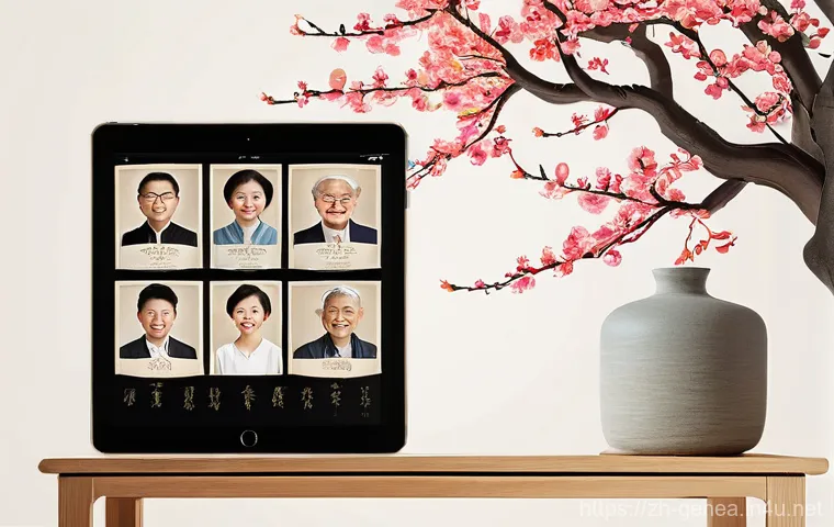 가문 행사와 족보 - **Prompt: A vibrant, multi-generational Chinese family gathering in a warmly lit, traditional yet co...